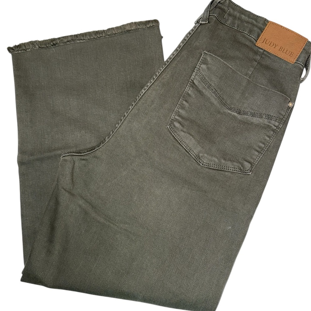 Judy Blue Olive High Rise Stretch Jeans 15 / 32